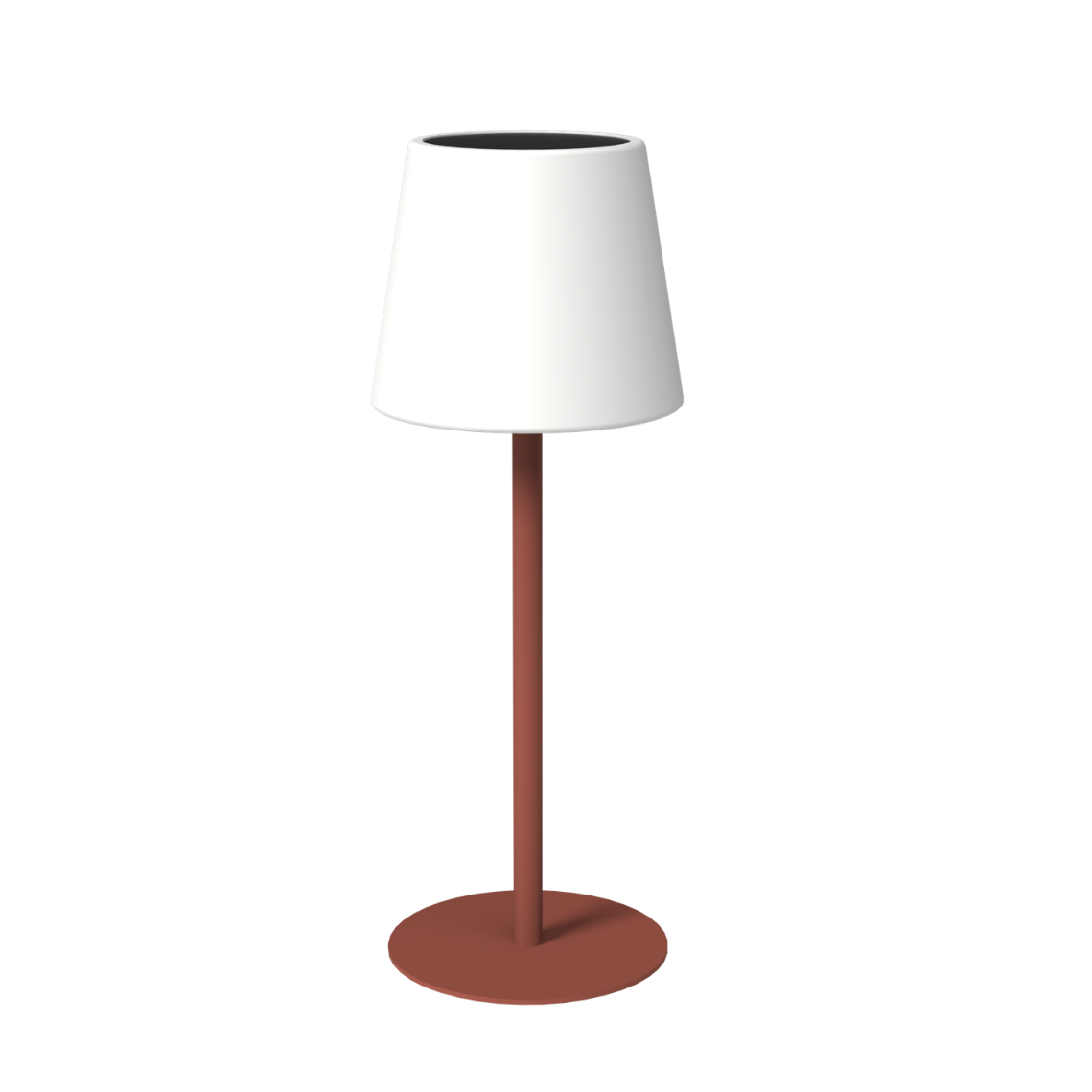 Lampe solaire Kreafunk Arc Terracotta