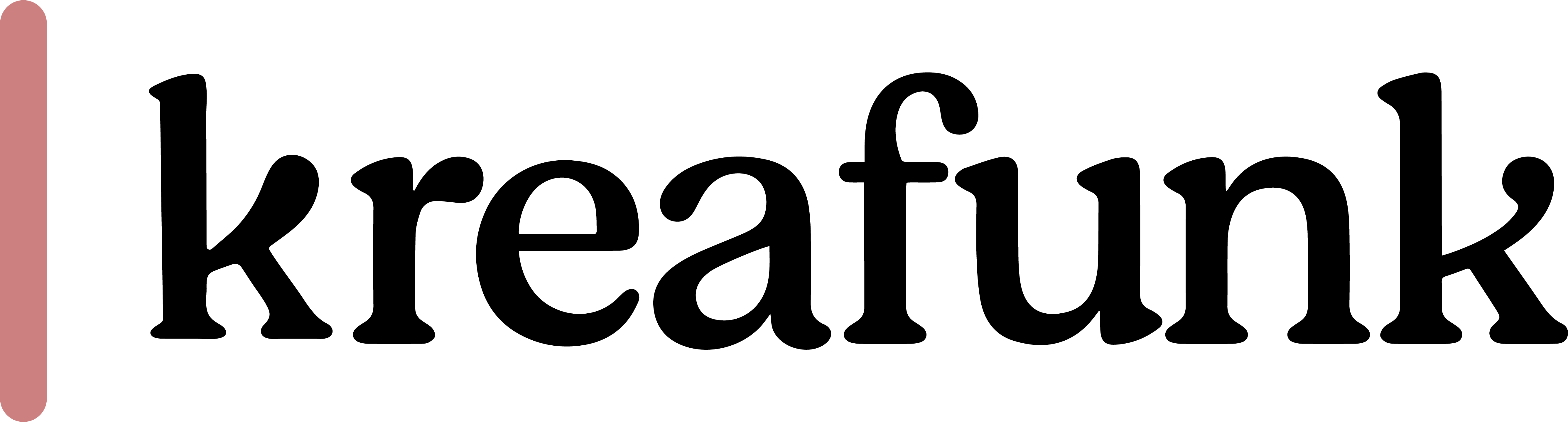 Logotyp för kreafunk Logotyp för kreafunk